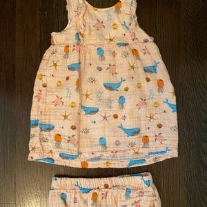 Viverano 18 month dress and bloomer set